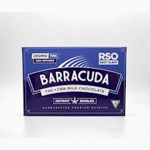 Barracuda - 200mg RSO Rest Chocolate - Milk Chocolate
