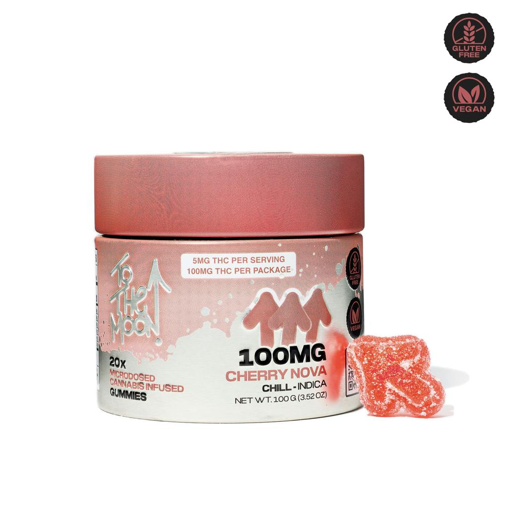 Edibles | To The Moon | Cherry Nova | 20pc | 5mg