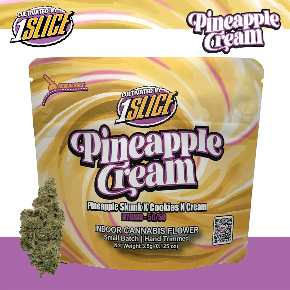 Product 1 Slice - Pineapple Cream - 3.5g - Premium Indoor Flower