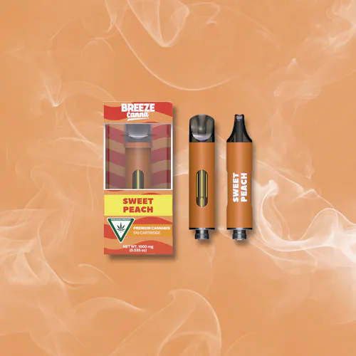 Sweet Peach – Classic 1g 510 Vape Device-active