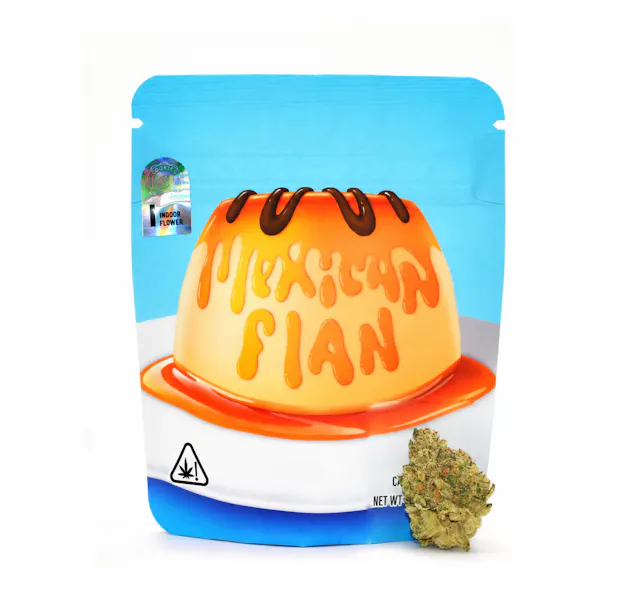 Cookies Flower Mexican Flan 3.5g (indica, whole flower)