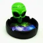 Alien Galaxy Ashtray - Black/Green