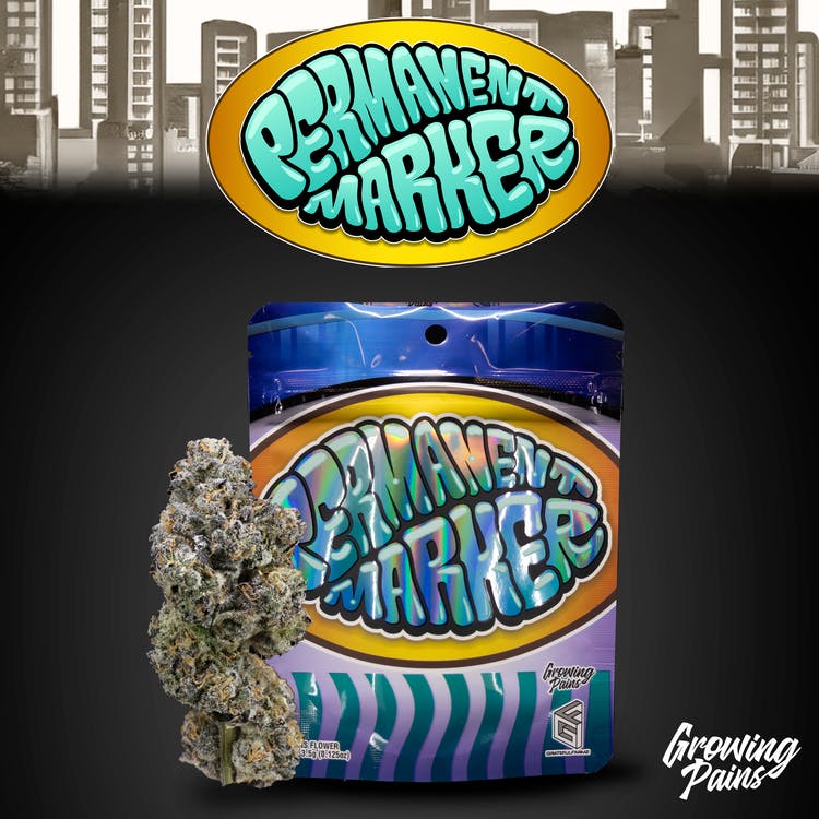 Growing Pains - 3.5g Prepack - Permanent Marker