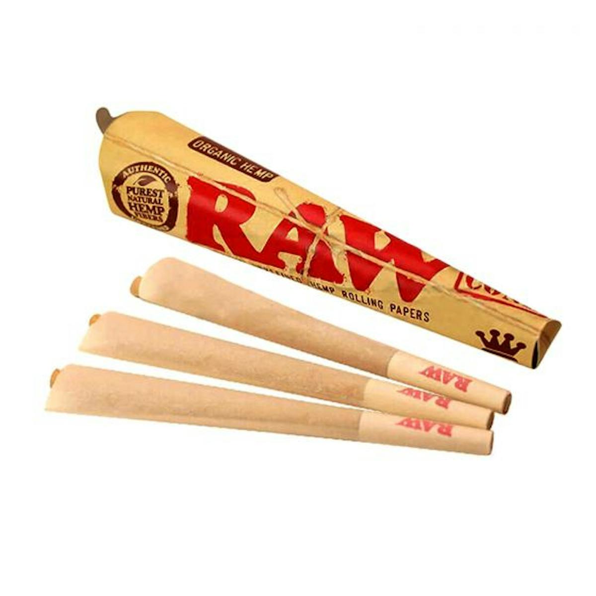 Photo of Raw Cones King Size Classic 3PK (YBW)