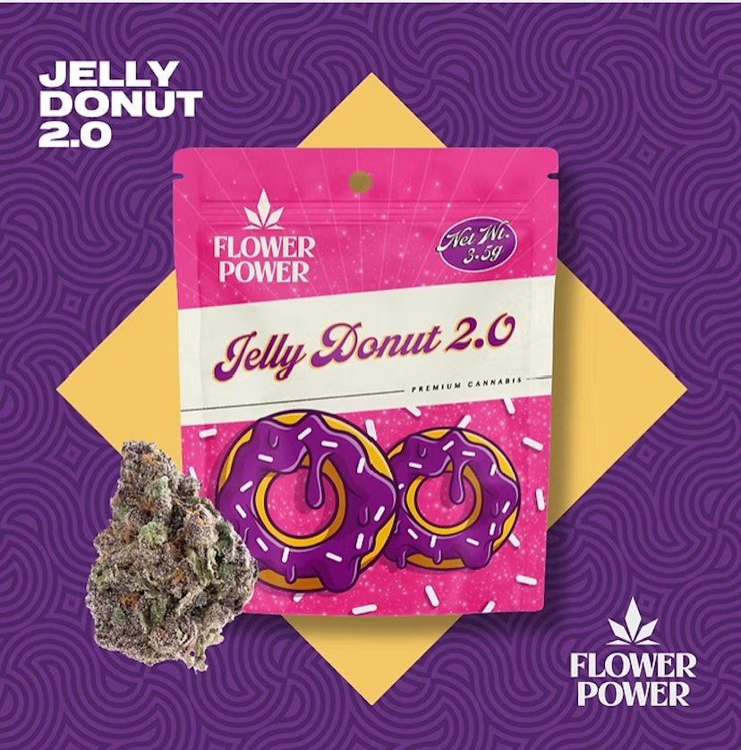 Flower Power Prepackaged Flower | Jelly Donut