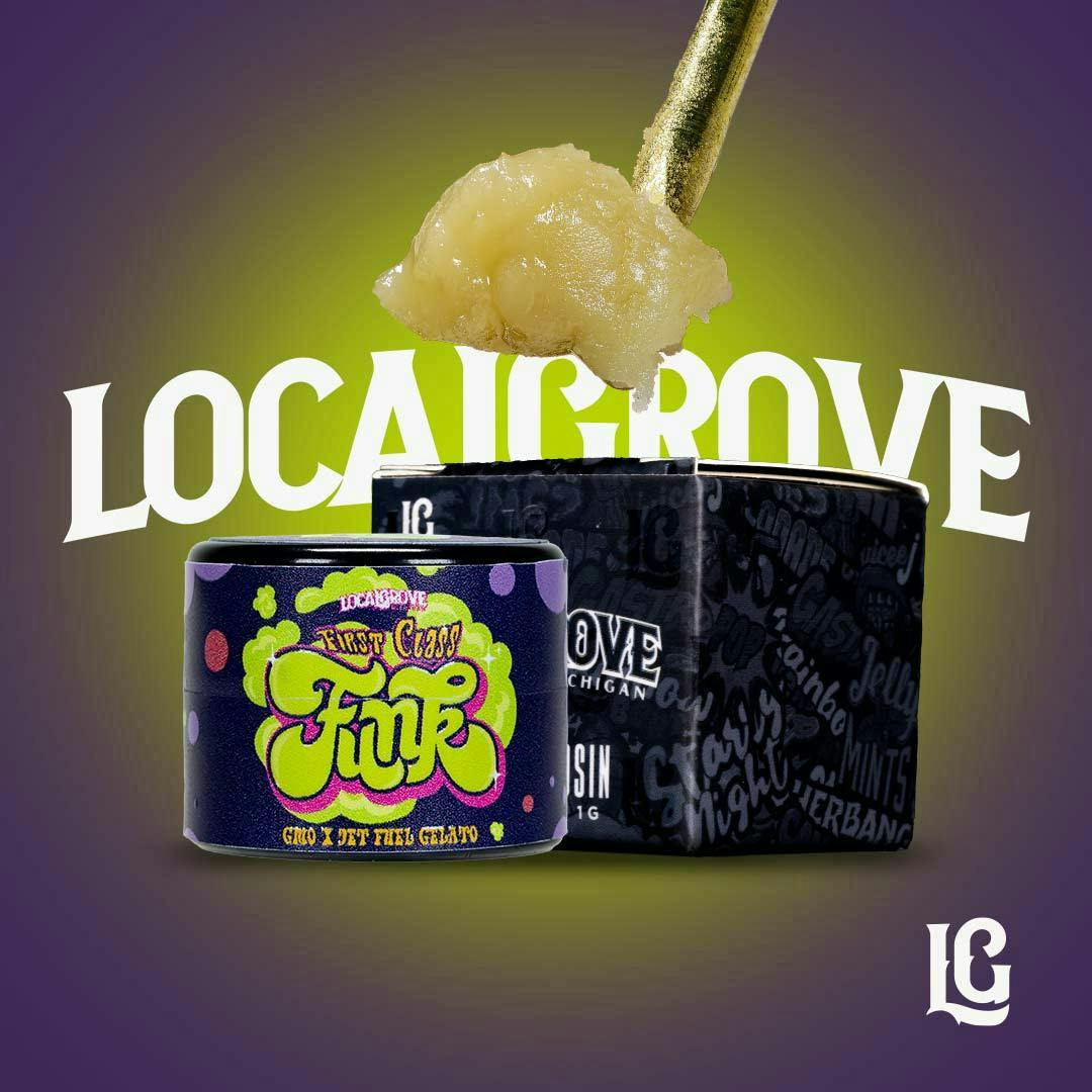 Product: LOCAL GROVE | FIRST CLASS FUNK - LIVE HASH ROSIN HYBRID