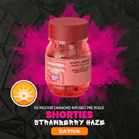 Strawberry Haze - 4 Pack Diamond Coated & Infused