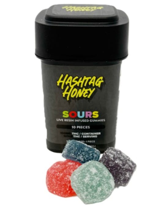 Product Gummies Live Resin | Sours (H) | 10mg | Hashtag Honey