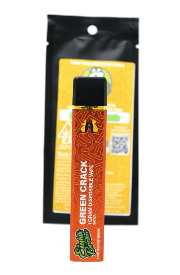 Eighth Brother - Green Crack (Sativa) All-In-One Vape 1g | Wellgreens -  Vista