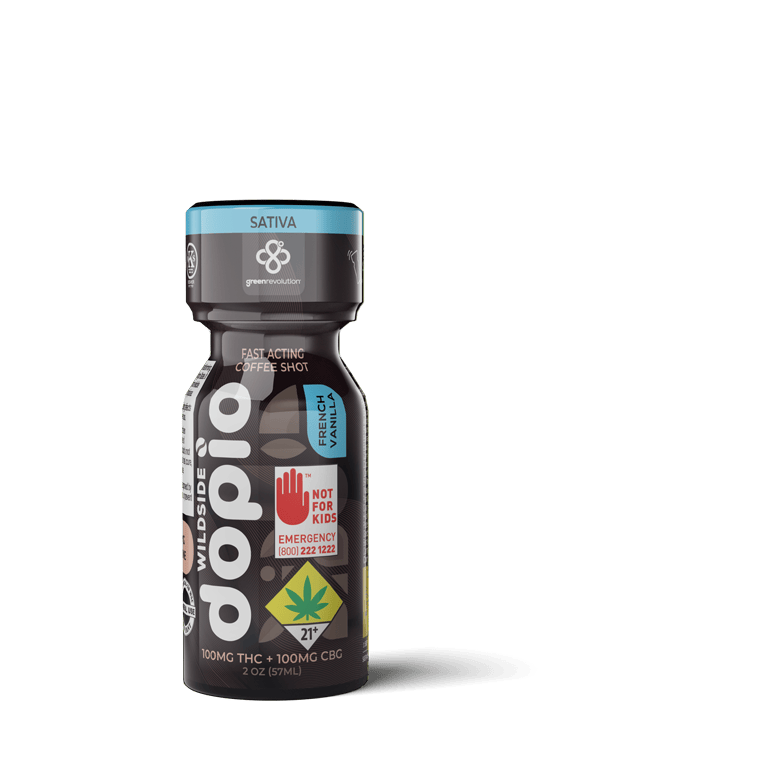 Product Green Revolution - Dopio Cold Brew Vanilla - 100mg