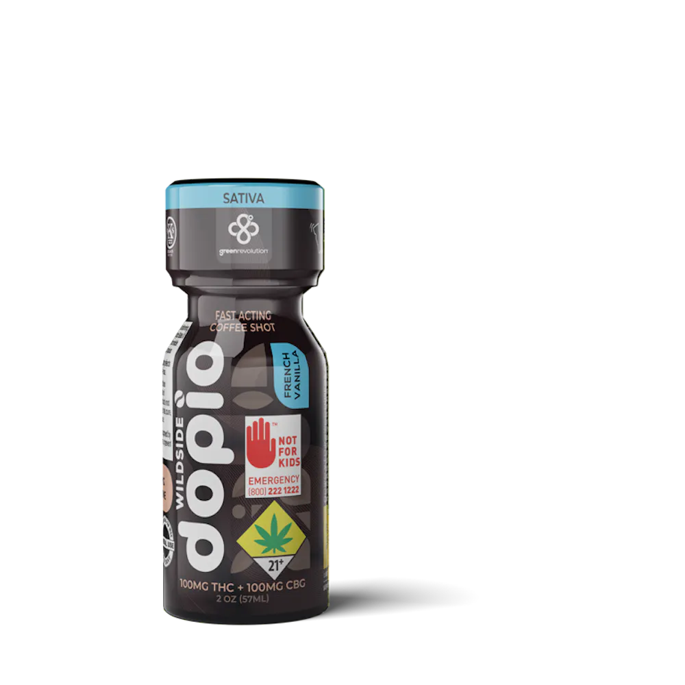 Product Green Revolution - Dopio Cold Brew Vanilla - 100mg