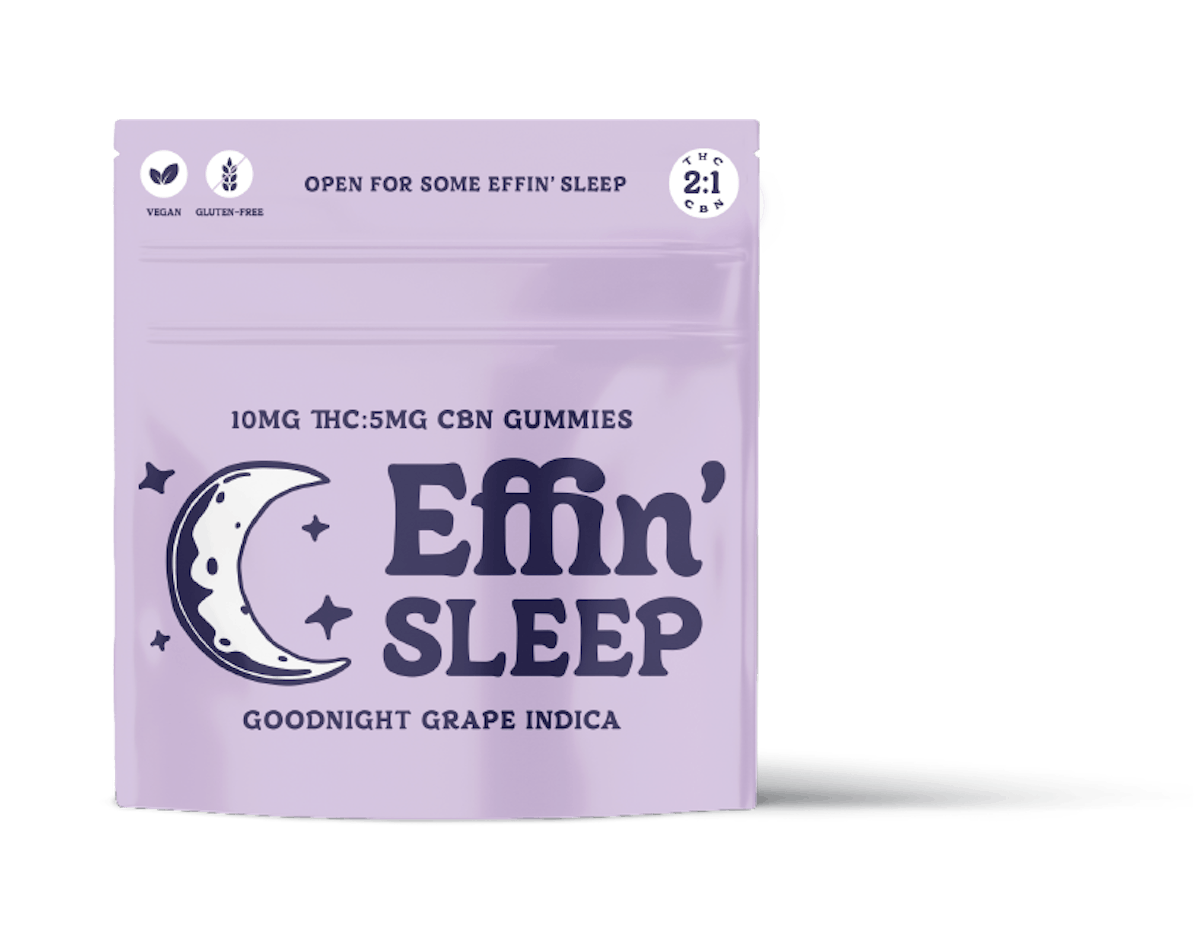 Image of Effin’ Sleep | Goodnight Grape | THC:CBN Soft Chew