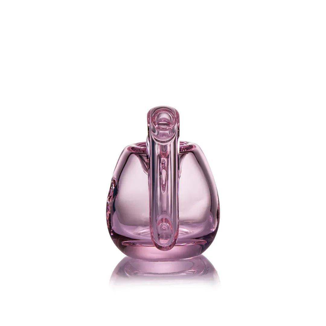 Love Handle Heart Pipe Pink | Cannabis Accessory, Recreational