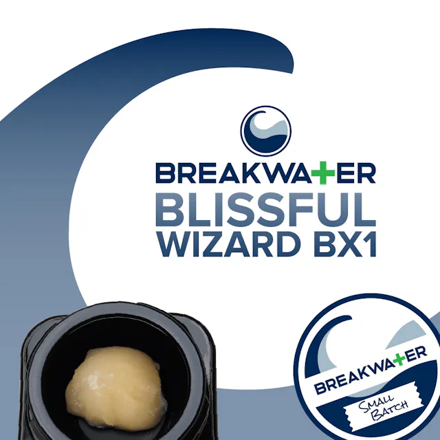 Breakwater Live Hash Rosin Blissful Wizard BX1 1g (hybrid)