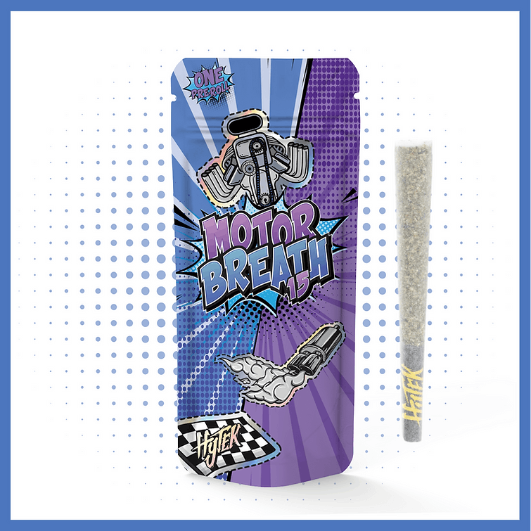 Product: HYTEK | MOTOR BREATH | PRE-ROLL INDICA