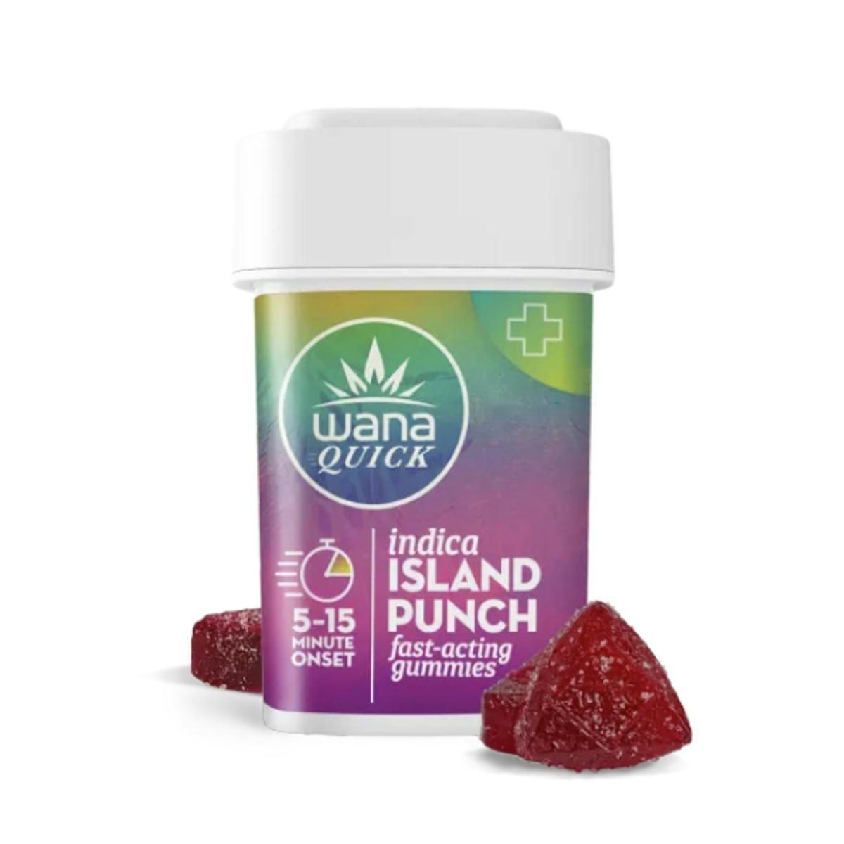Photo of Island Punch Indica Gummies – 100mg