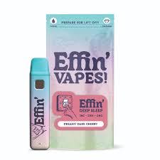 Product AWH Effin' Deep Sleep Disposable 1g - Dark Cherry 14:1:1 (THC:CBN:CBG)