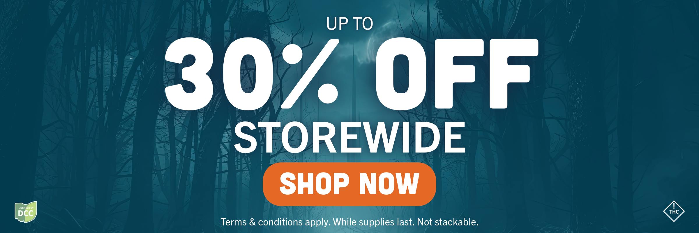 UP TO 30% OFF STOREWIDE SALE