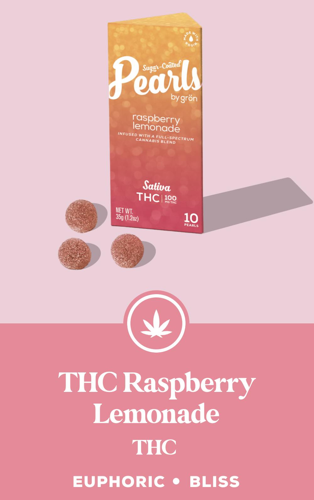 Product Pearls | Raspberry Lemonade (S) | 100mg | Gron