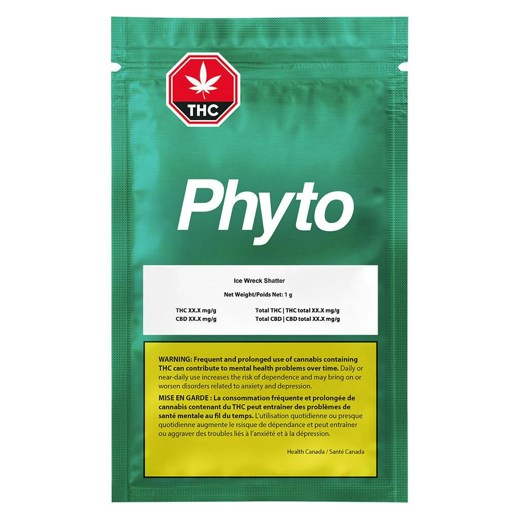 Phyto extractions - ice wreck shatter