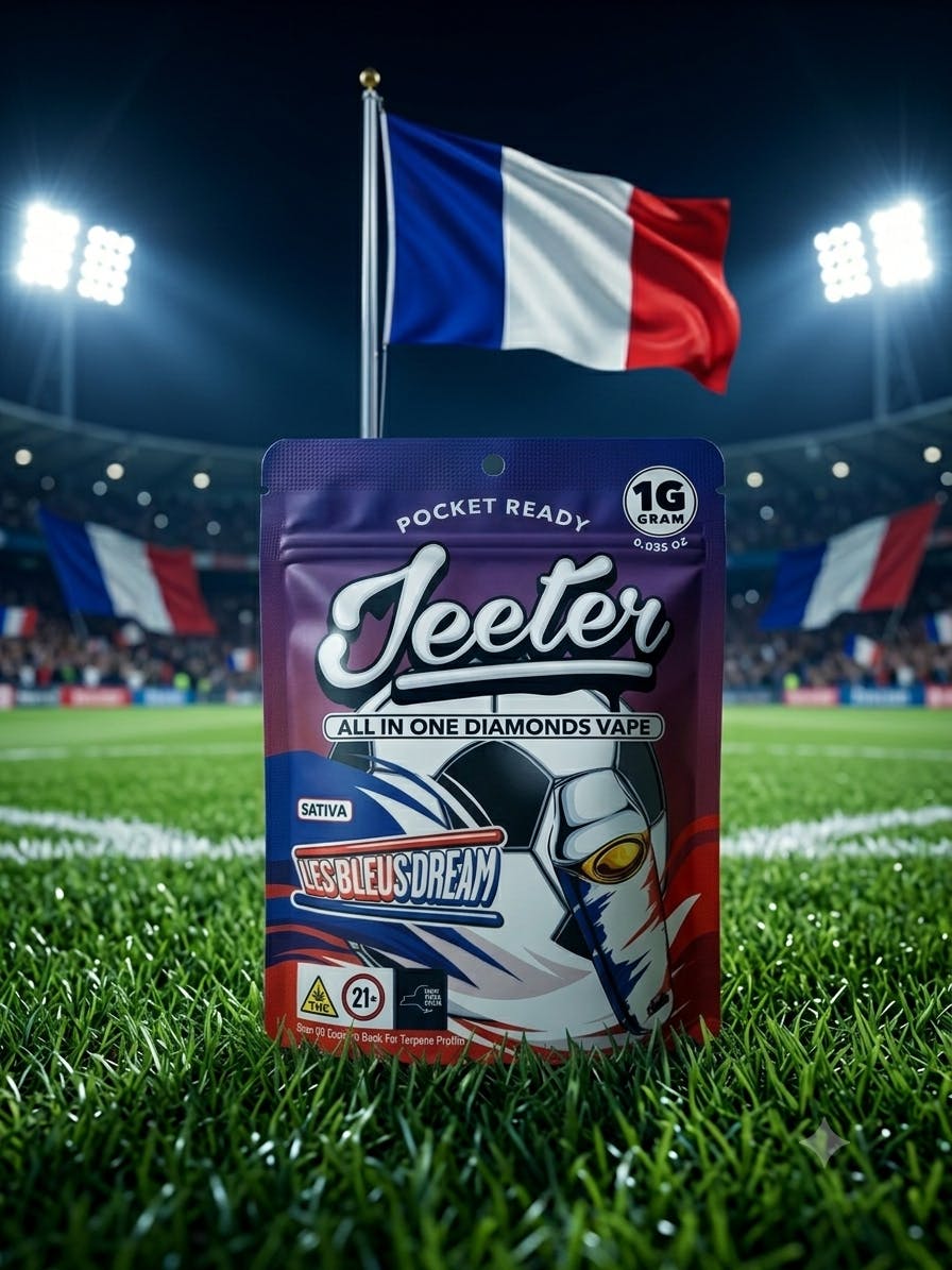 Jeeter | Les Bleus Dream | World Cup | Liquid Diamonds AIO | 1g