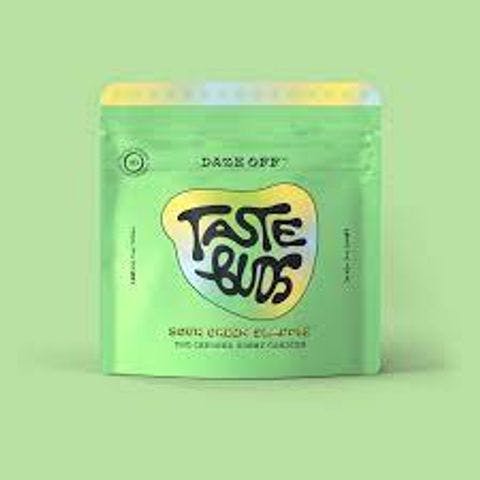Daze Off - Gummies - Sour Green Slapple (H) (100mg)