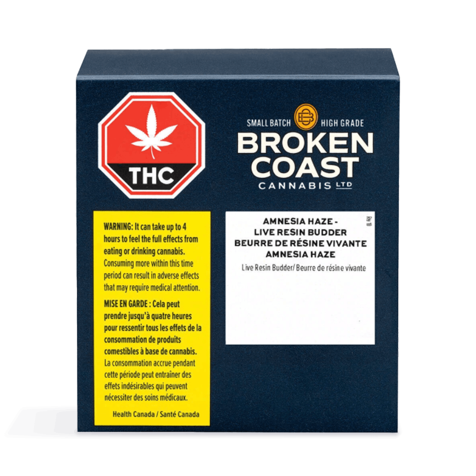 Broken Coast - Amnesia Haze Resin Budder 1g