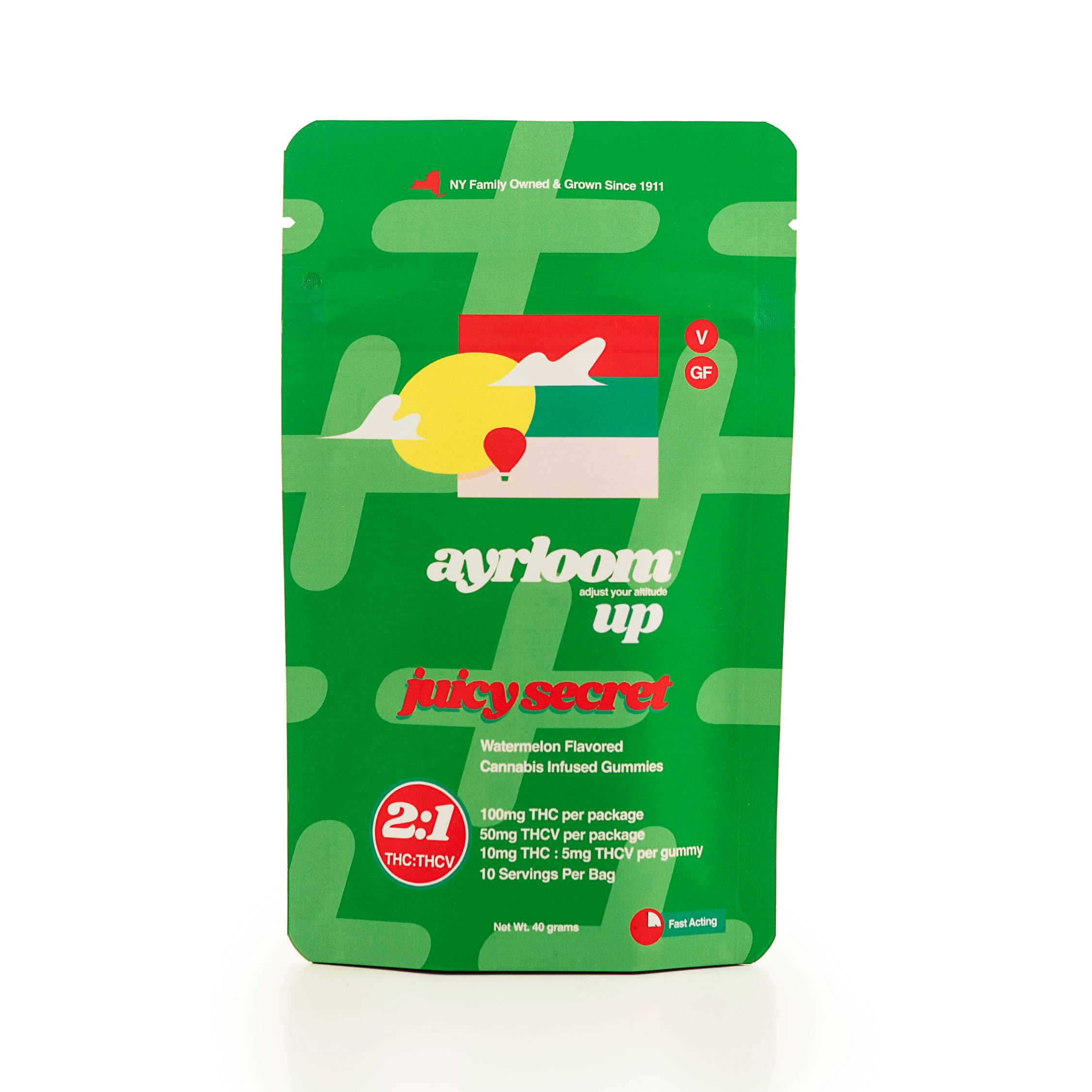 image of Juicy Secret 2:1 | 100mg Gummies (10mg/10ct)
