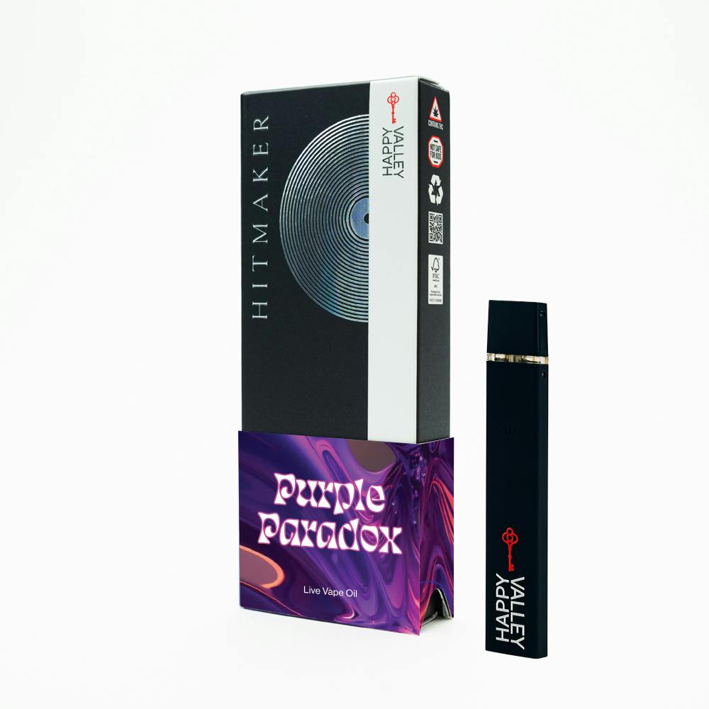 Hitmaker Purple Paradox | 0.5g | Disposable Vape