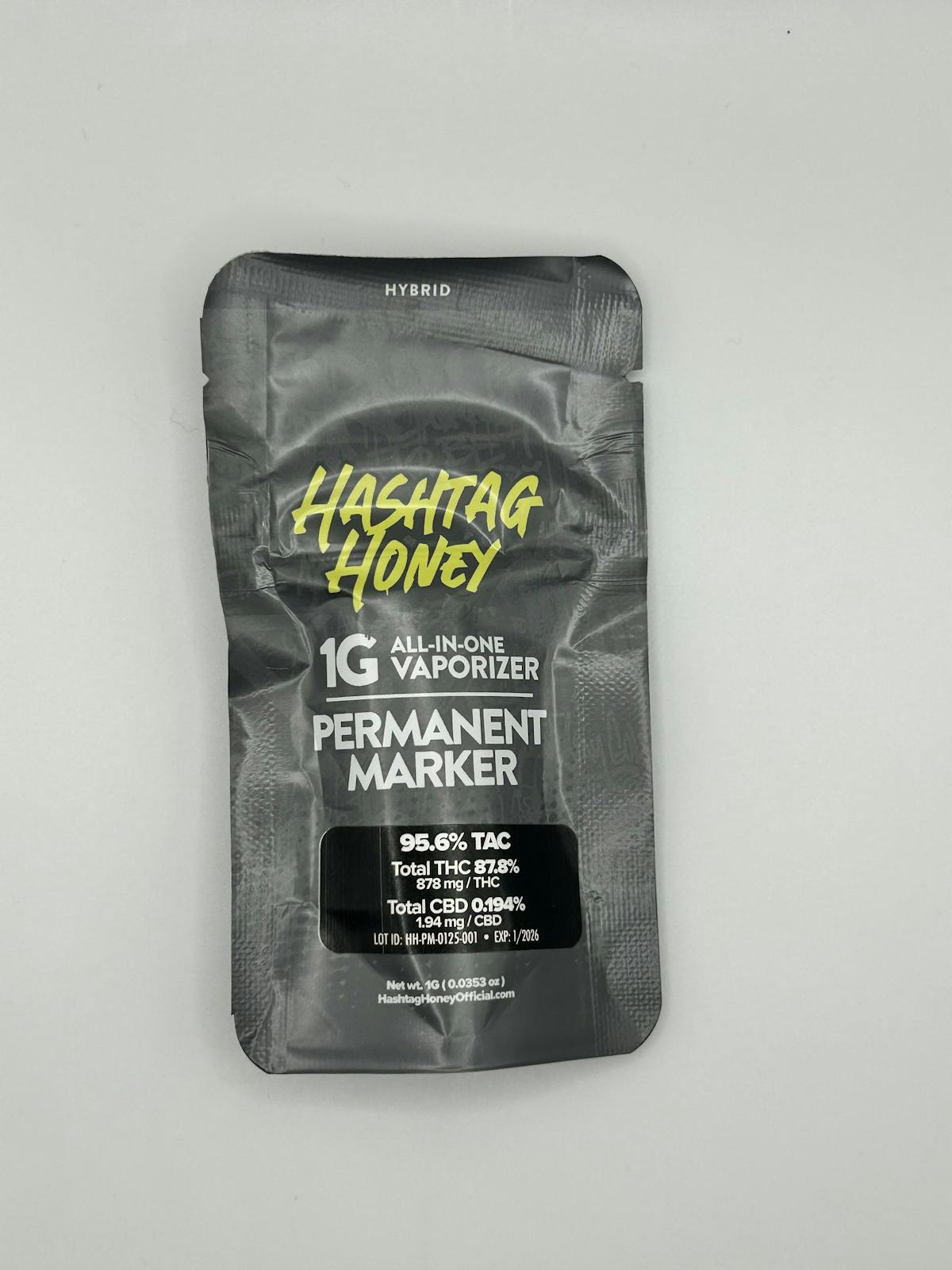 Photo of Hashtag Honey – Permanent Marker AIO Vape