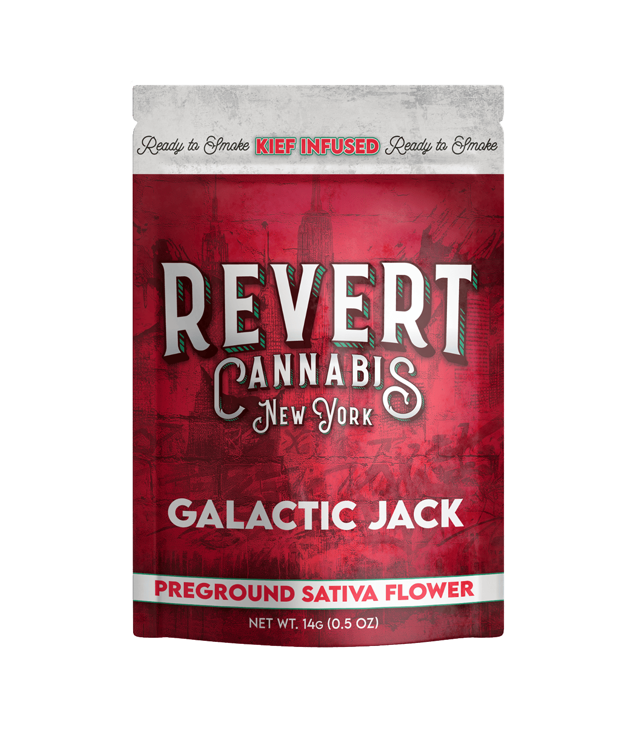 Revert Cannabis | Galactic Jack | Kief-Infused Ground Flower | 14g
