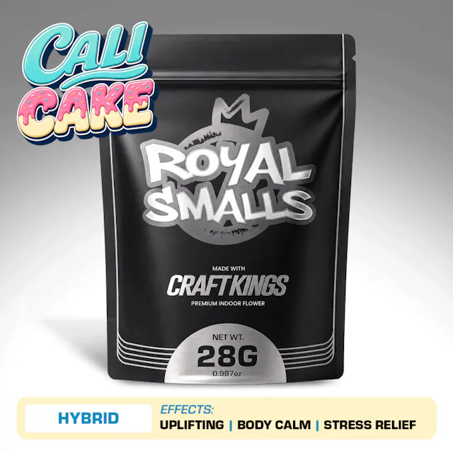 Craft Kings Royal Smalls Cali Cake 3.5g (hybrid, small buds)