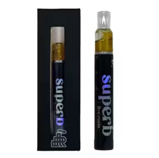 Superb Cannabis - .5g Live Rosin Disposable - Blockberry