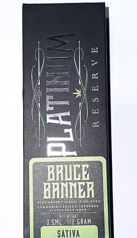 Vape | Platinum Reserve | Bruce Banner | 0.5g