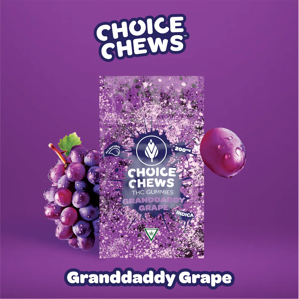 Product Granddaddy Grape Indica Gummies | Edibles | 100mg