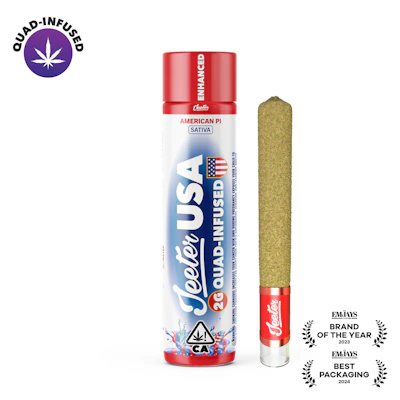 Jeeter World Cup - 2g Quad Infused Preroll - American PI (Limited Edition) - PRE_ROLLS by Jeeter at King of Budz