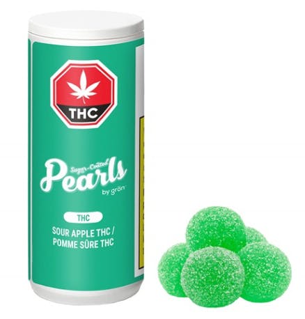 Pearls - Sour Apple THC 5pc