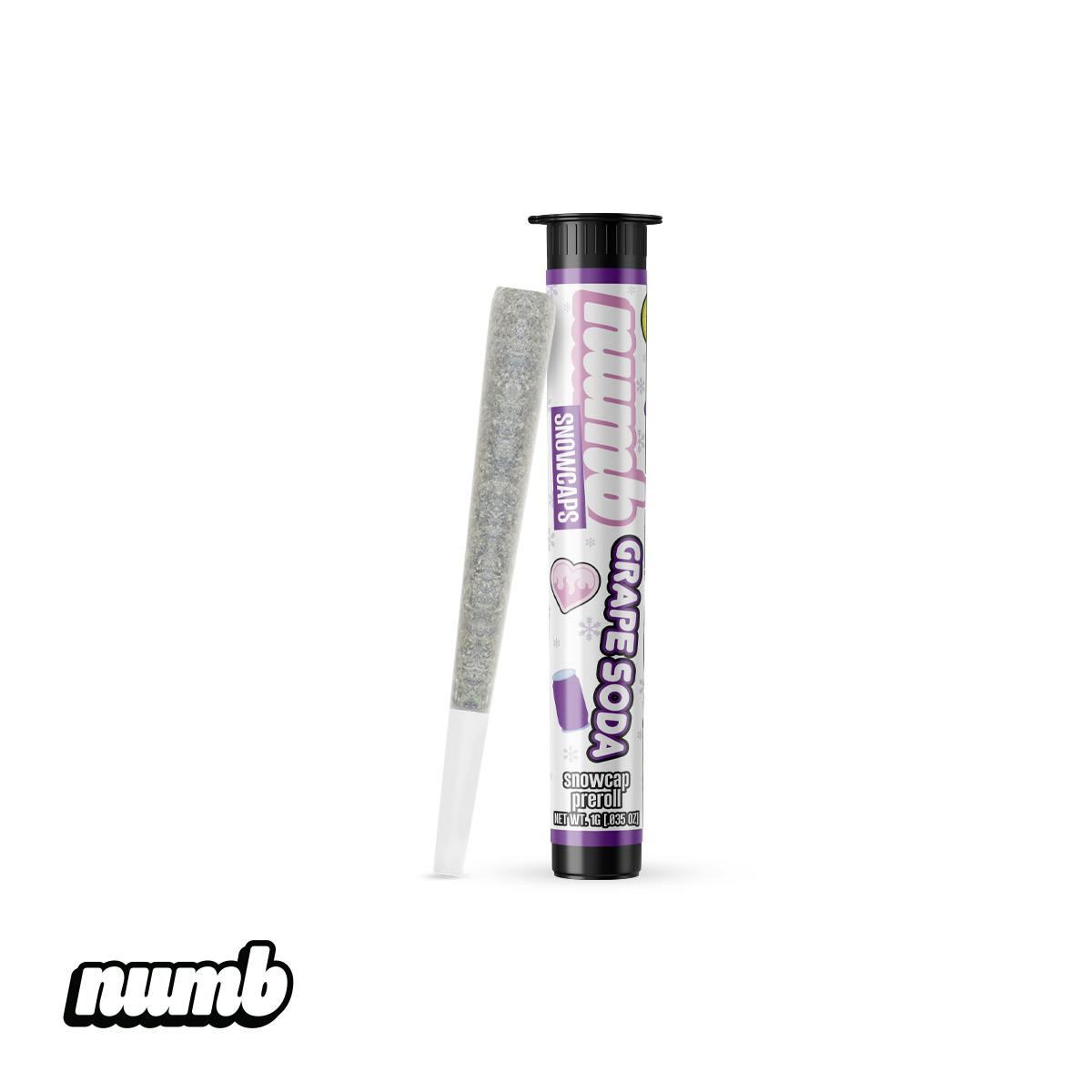 NUMB | GRAPE SODA | SNOWCAP | INFUSED PRE-ROLL HYBRID