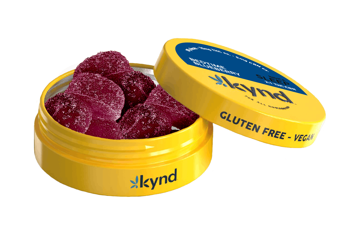 Kynd Bedtime Blueberry Sleep Gummies