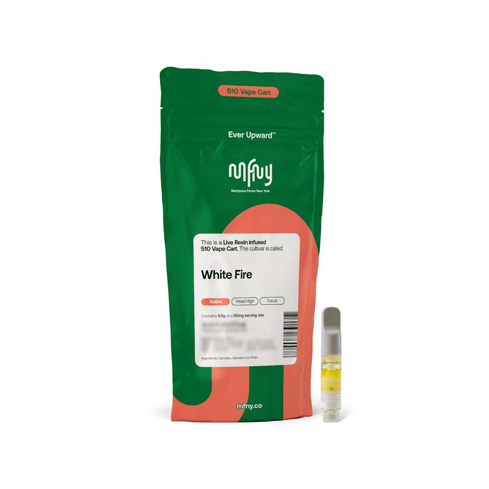 Product White Fire OG Live Resin 510 Cart | .5g