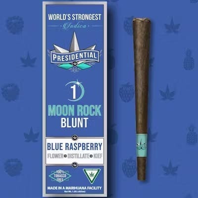 Product: PRESIDENTIAL | BLUE RASPBERRY | MOONROCK | INFUSED BLUNT INDICA