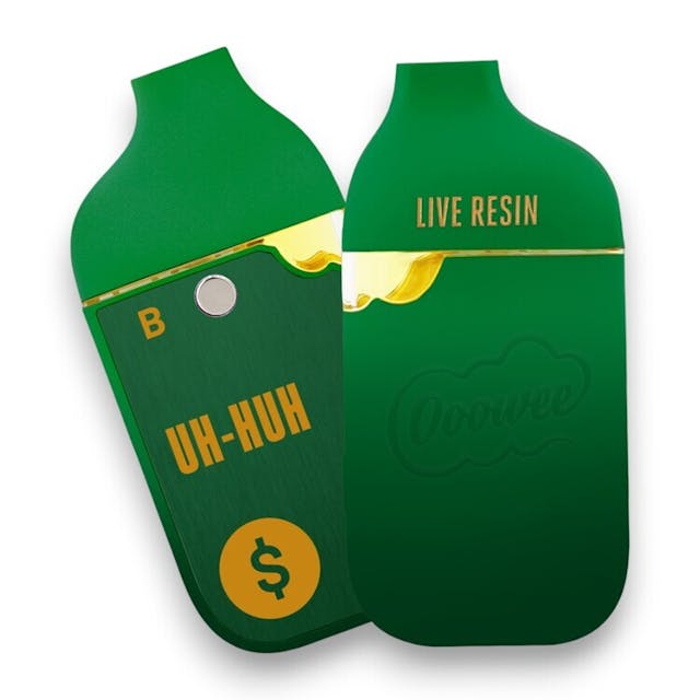 Ooowee - Live Resin - B - 1G Disposable - Uh-Huh - 1g