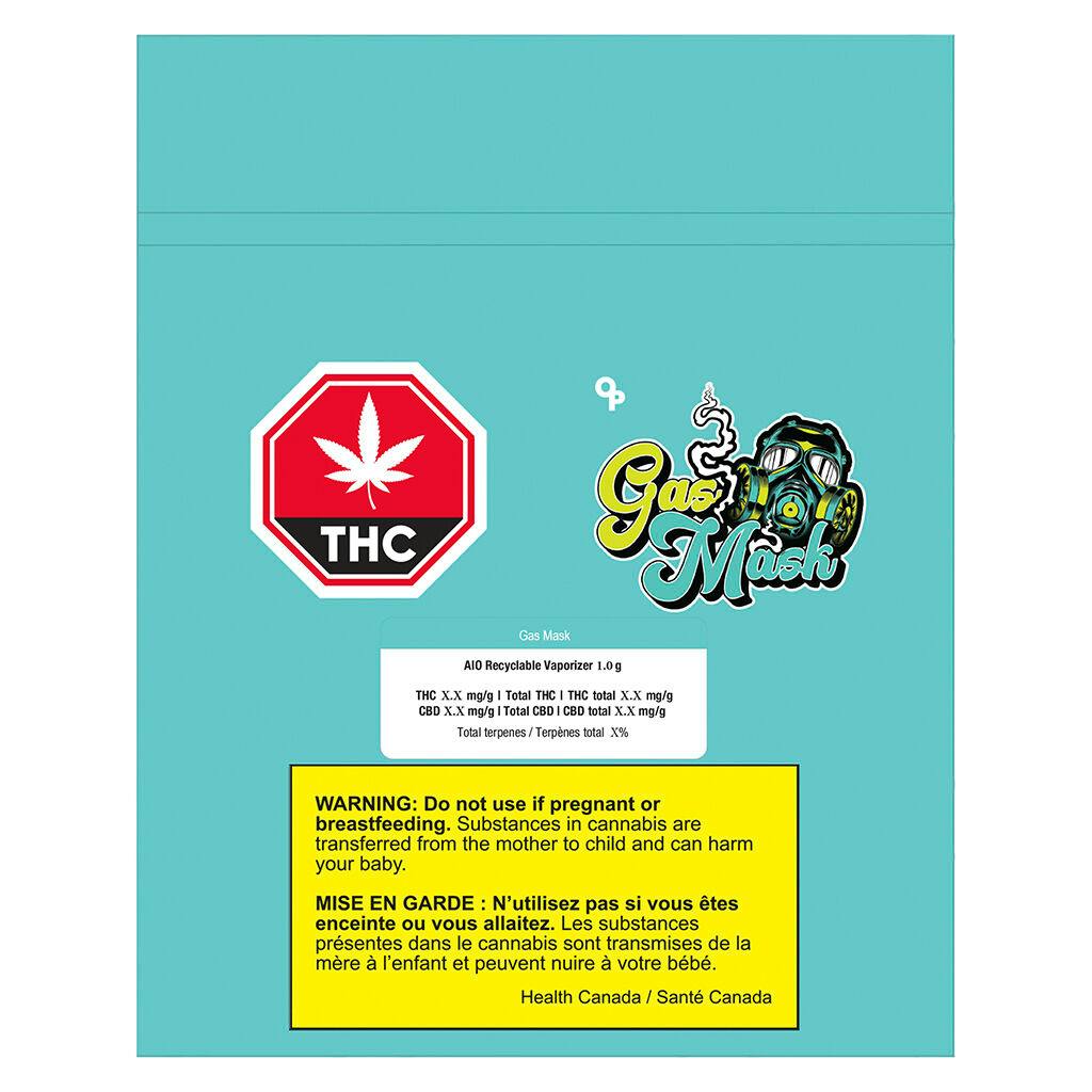 OP - Gas Mask Disposable Vape - 1g | Cannabis Link (Highbury)