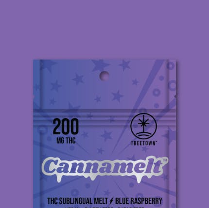 Product: Treetown | Blue Raspberry Cannamelt | 200mg