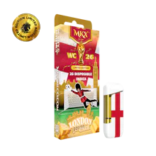 2g MKX Disposable *LIMITED EDITION* WC26 - London Pound Cake - Indica - DISPOSABLES by MKX Oil Co. at King of Budz