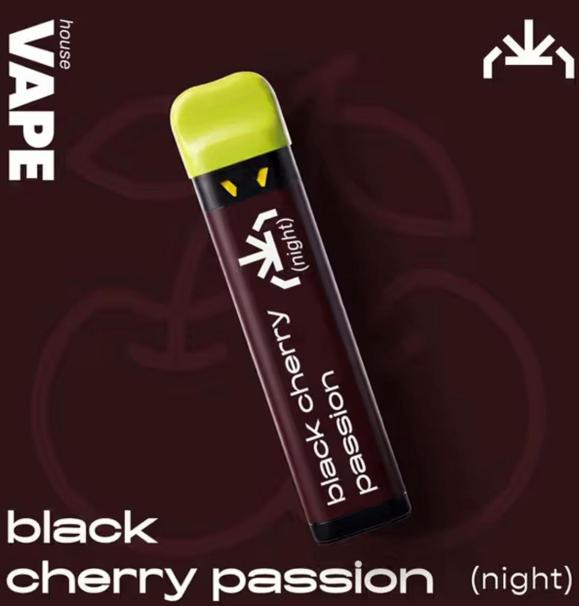 Vape | House Vape | Black Cherry Passion Disposable | Nile Cannabis
