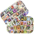 High Times® Metal Rolling Tray w Lid 11"x7 High Times Covers Collage