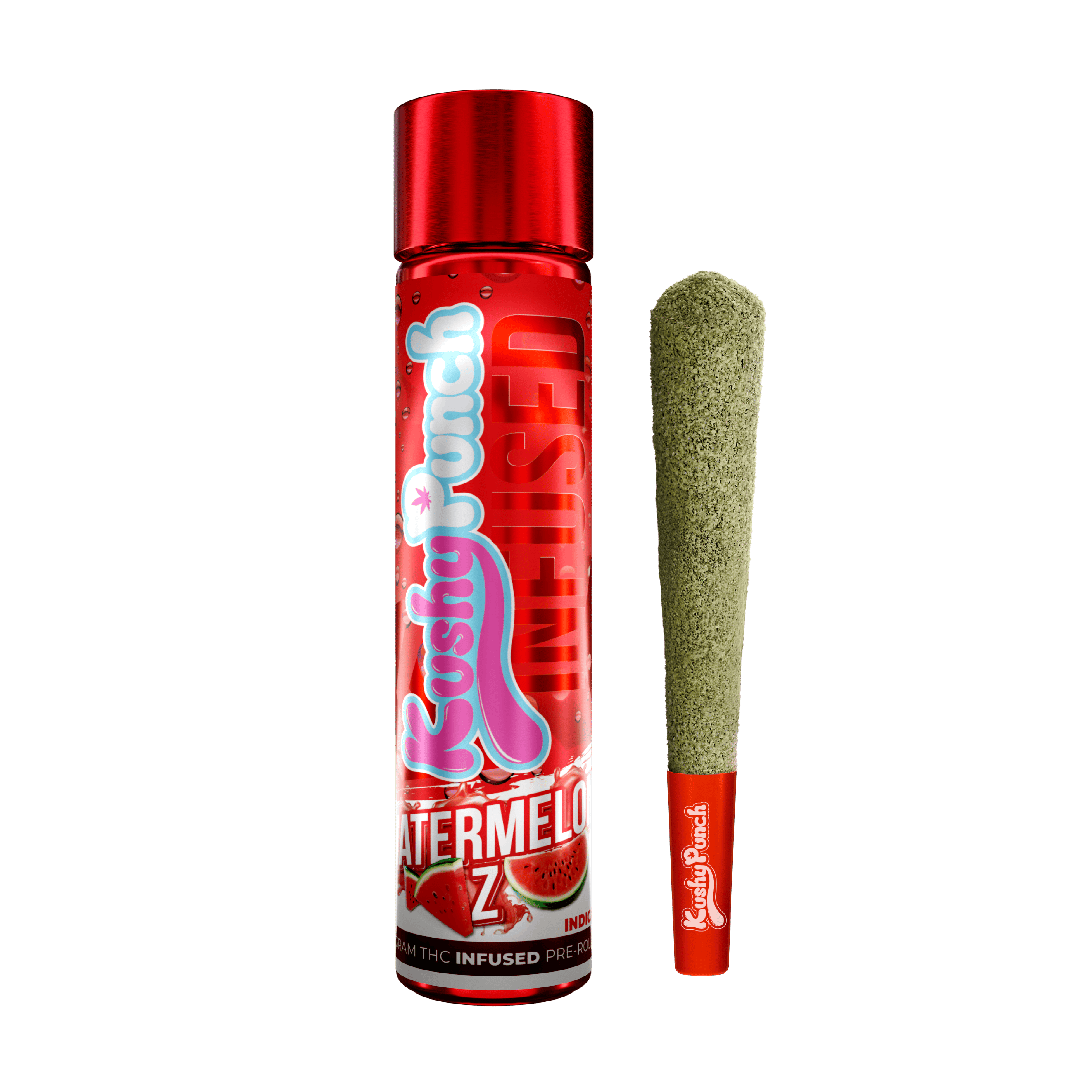 Kushy Punch | Watermelon Z | Pre-Roll — Kushy Punch cannabis product at ZenZest