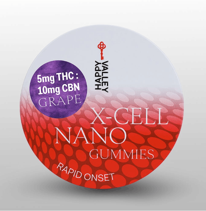 Image of Grape X-CELL NANO Gummies