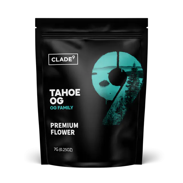 Clade9 Flower Tahoe OG 7g (indica)